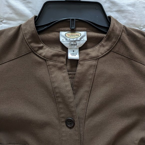 Talbots Petites dress size 8 brown - Picture 4 of 4